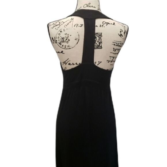 Black Maxi With Embroidery Detail - Picture 3 of 4